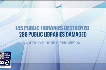 Video thumbnail for FOX-KTVU coverage shoe headline about libraries damaged or destroyed